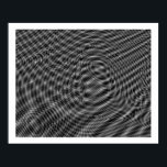 Op Art Random Moire Vågar 01 Poster<br><div class="desc">Made med Op Art regler i åtanke.</div>