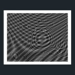 Op Art Random Moire Vågar 01 Poster<br><div class="desc">Made med Op Art regler i åtanke.</div>