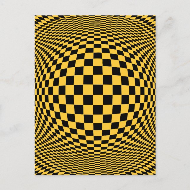 OP Art Vykort (Framsida)