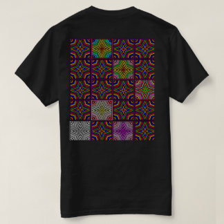 Op Art Zebra Rand Moroccan Tile 2 T Shirt