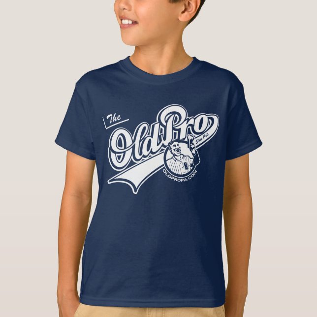 OP original (knaprig vit) Tee Shirt (Framsida)