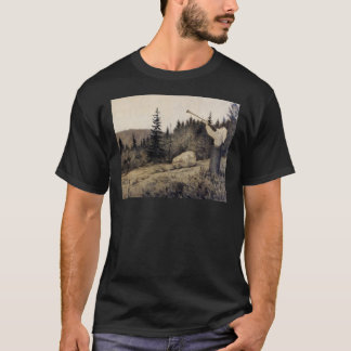 Op under Fjeldet toner en Lur Theodor Kittelsen il T Shirt