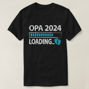 OPA 2024 Lastning av ny farfar Grandpa ska vara T Shirt