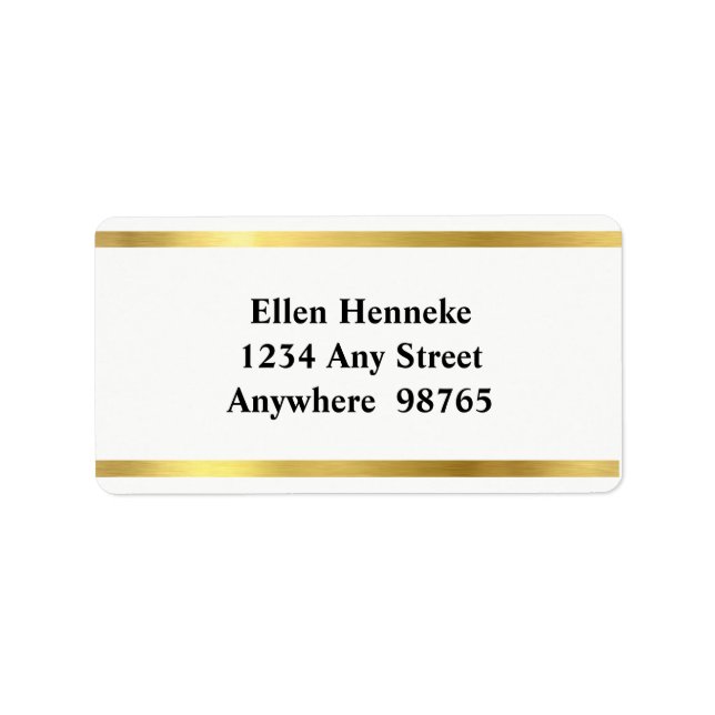 Opa! Adressetikett (Framsidan)