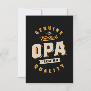 OPA-Äkta och betrodd OSA Kort