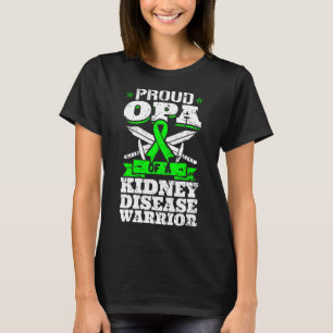 Opa av en njursjukdom Grypa om medvetandegörande a T Shirt