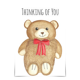 Opa Bear Hug Card Kort