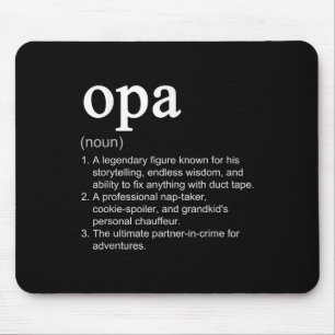 Opa Definition Rolig Cool Substantiv Musmatta