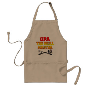 Opa den grillande mästaren förkläde