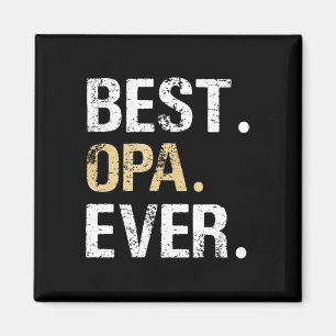 Opa Graphic Opa Gift från mordotter Grandson Magnet
