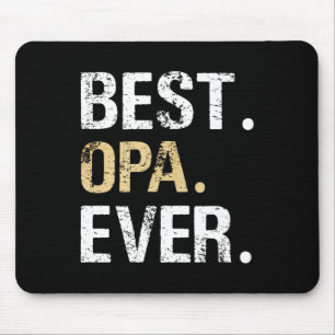 Opa Graphic Opa Gift från mordotter Grandson Musmatta