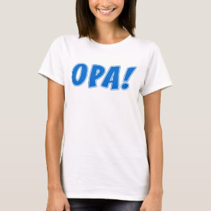 Opa Grekiska Firande T Shirt