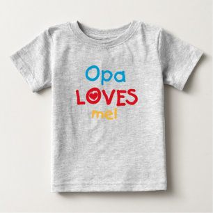 Opa Kärlek Me T-shirts och presenter