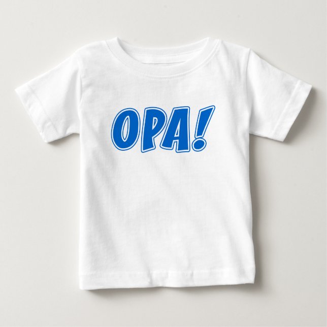 Opa Kids Design T Shirt (Framsida)