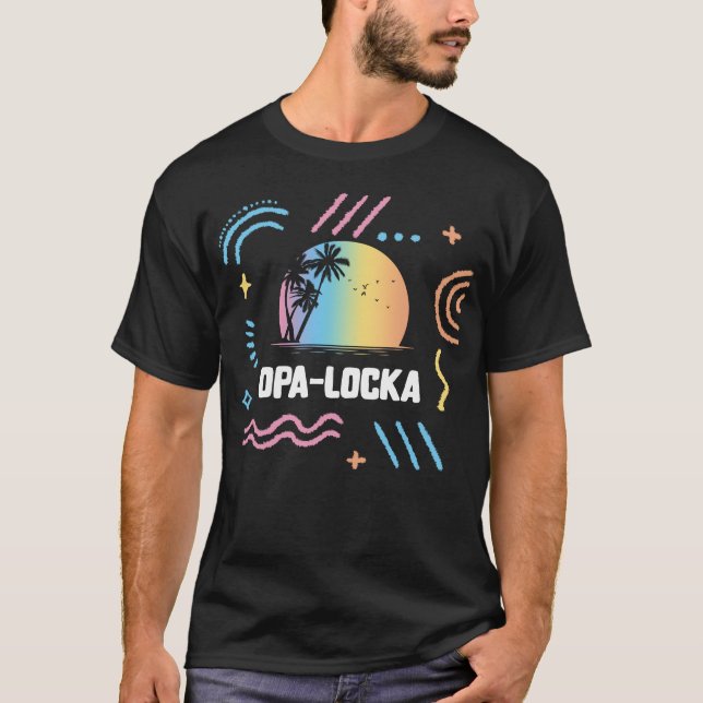 Opa locka Florida Vacation Family T Shirt (Framsida)
