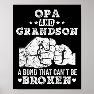 Opa Och Barnbarn En Bunden Som Inte Kan Brytas Far Poster