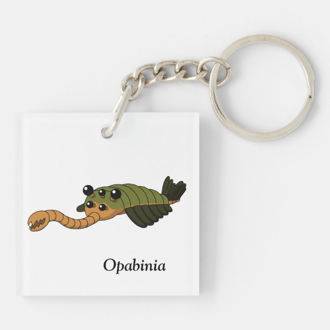 Opabinia- Förhistoriskt djur (Baksidan)