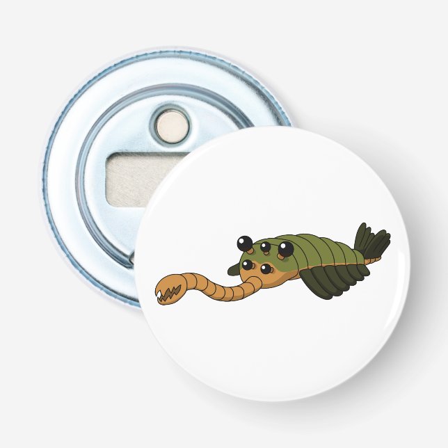 Opabinia- Förhistoriskt djur Flasköppnare (Framsidan)