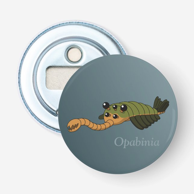 Opabinia- Förhistoriskt djur Flasköppnare (Framsidan)
