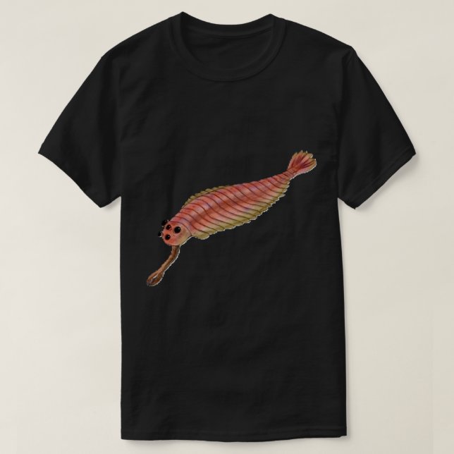 Opabinia regalis Sticker.png T Shirt (Design framsida)