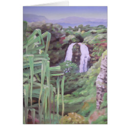 Opaekaa Falls, Kauai Hälsningskort