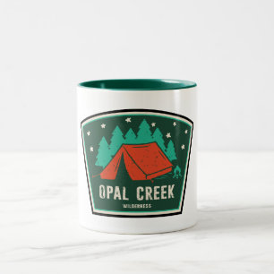 Opal Bäck Wilderness Oregon Camping Två-Tonad Mugg
