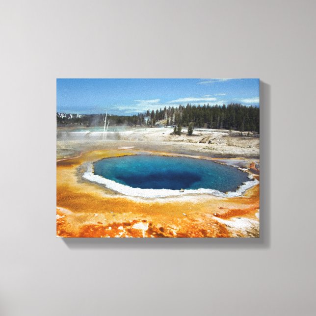 Opal Bassäng Canvastryck (Framsida)