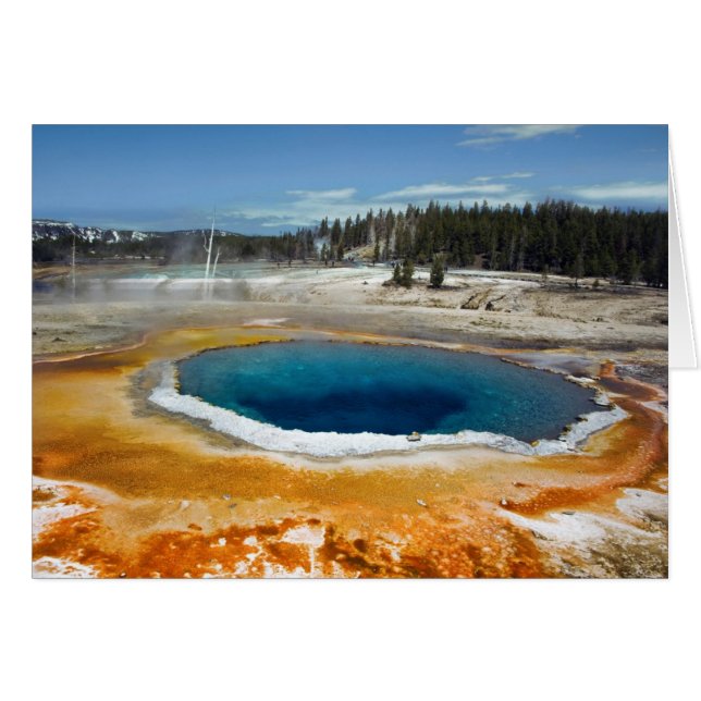 Opal Bassäng Hälsningskort (Framsidan Horizontal)