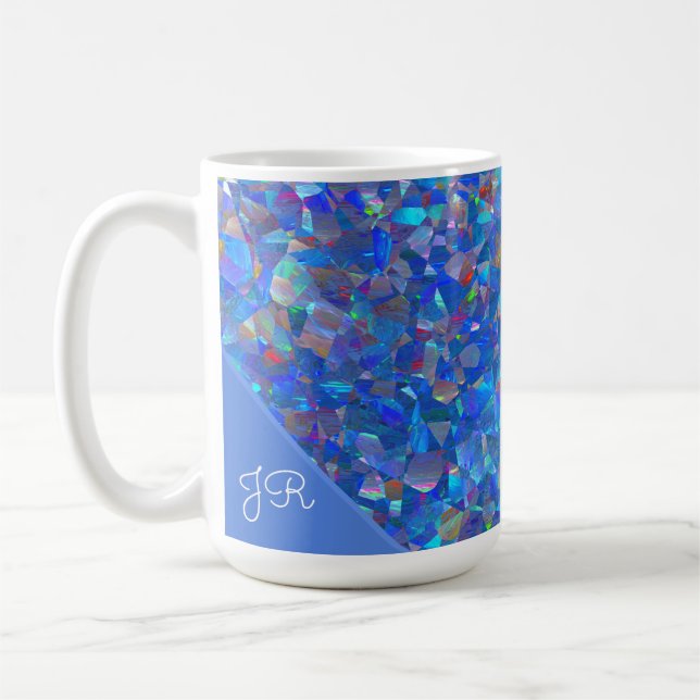 Opal Crystal Personlig mugg (Vänster)