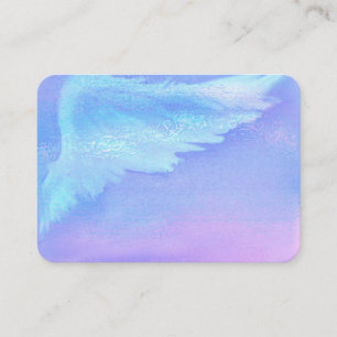 Opal Crystal Reiki Angel Hair Affärskorts Visitkort