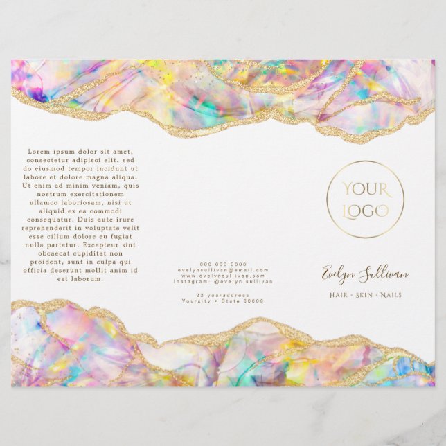 Opal designbroschyr (Framsida)