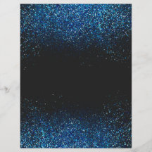 Opal Glitter-damm på Papper svart skrapbok