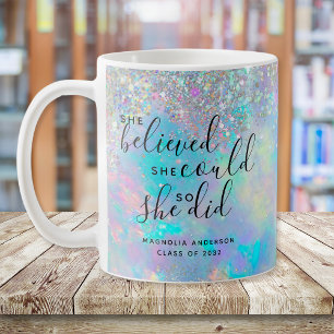 Opal Glitter trodde att hon kunde Studenten Kaffemugg