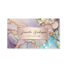 Opal Holografiska & Guld Struktur QR judelry