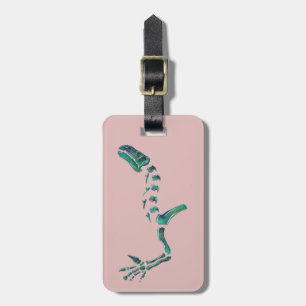 Opal Iguanodon Dinosaurie Bagagebricka