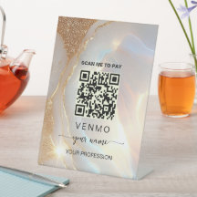 Opalsten guld venmo Betalning Qr-kod