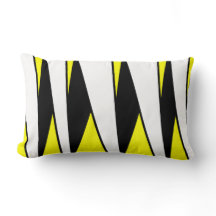 Oparallell Rand, svart och vitt på Gult