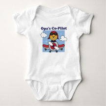 Opa's Co-Pilot - Söt flygplan