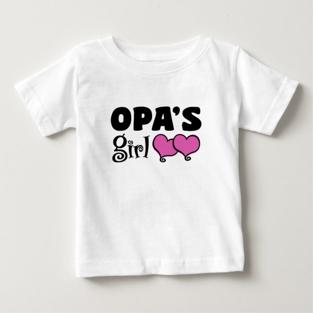 Opa's Girl T Shirt (Framsida)