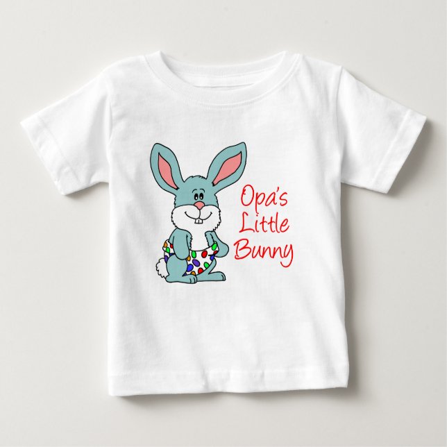 Opa's Little Bunny T-shirt (Framsida)