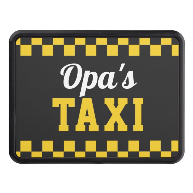 Opa's Taxi | Funny Grandpa Nickname Dragkroksskydd (Framsidan)