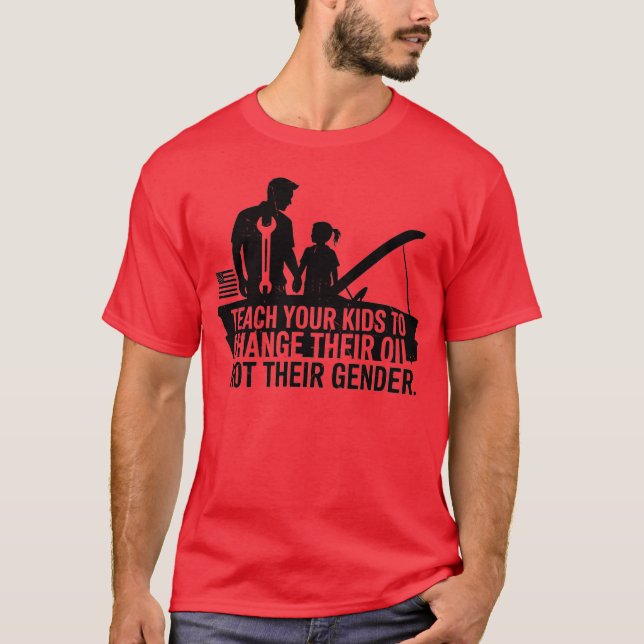 Opassande humor - unik t shirt (Framsida)