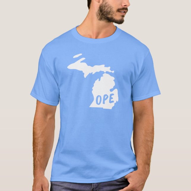 Ope Michigan T Shirt (Framsida)