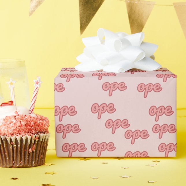 Ope Midwest Funny Quote Wrapping Papper Presentpapper (Födelsedagsfest)