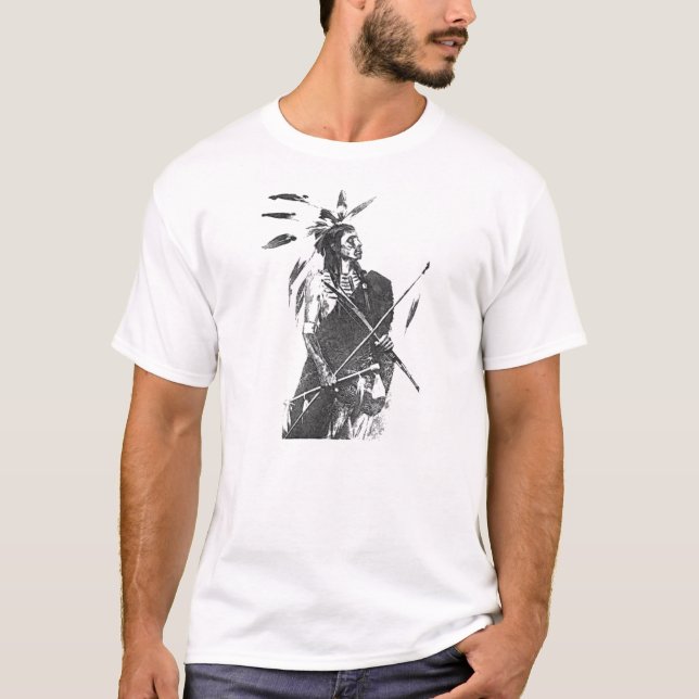 Opechancanough Powhatan chief T-shirt (Framsida)