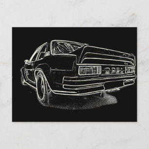 Opel Ascona i400 Vykort