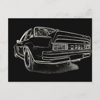 Opel Ascona i400 Vykort