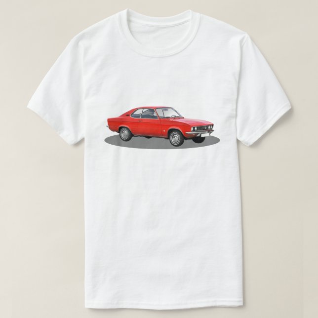 Opel Manta A T Shirt (Design framsida)