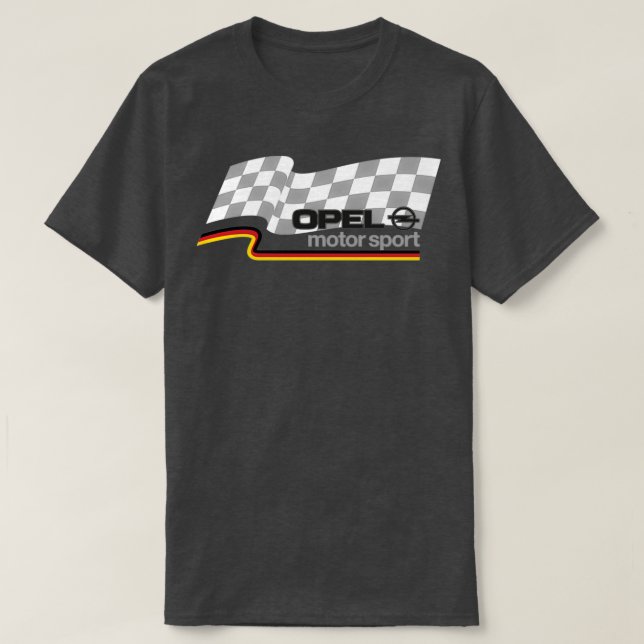 Opel Motorsport T Shirt (Design framsida)