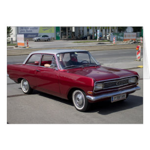 Opel Rekord 1900 Hälsningskort